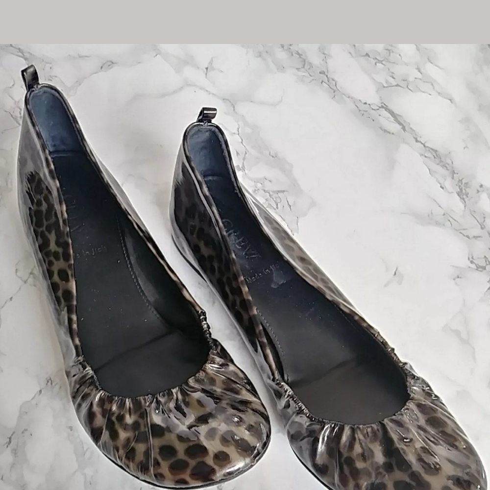 J. CREW Leopard Flats 